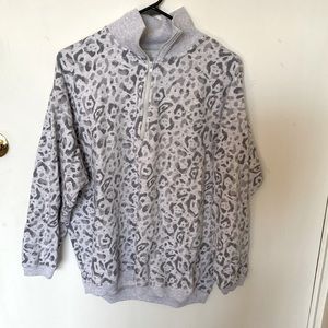 Aerie quarter zip sweatshirt
